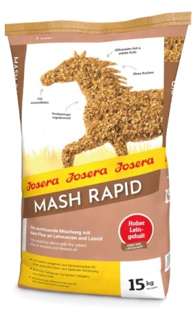 Mesz siemie lniane+cykoria JOSERA Mash Rapid 15kg | Sklep jeździecki Horse Trade.pl