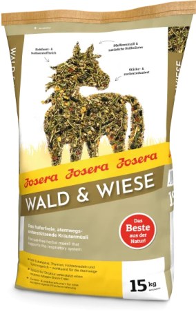 Pasza na uklad oddechowy JOSERA WaldWiese 15kg | Sklep jeździecki Horse Trade.pl