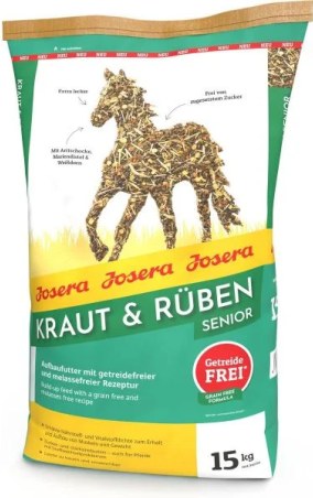Pasza konie starsze JOSERA Kraut&Ruben Senior 15kg
