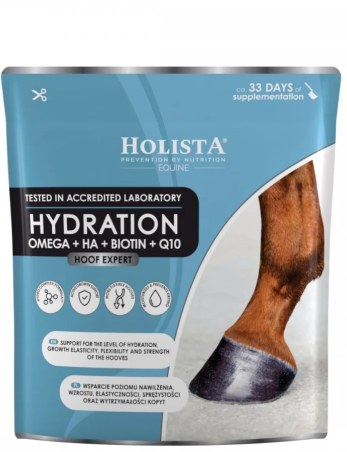 Suplement na kopyta HOLISTA Hoof Expert Hydration 800g