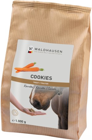 Przysmak dla koni WALDHAUSEN Cookies carrot 1kg