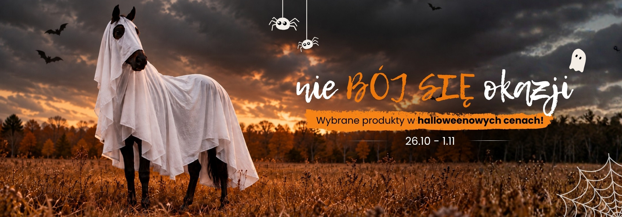 Nebojte se výhodných nabídek! Vybrané produkty za halloweenské ceny!